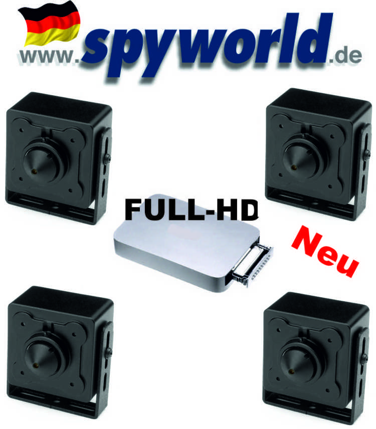 FULL-HD-Nanorecorder, Miniaturkameras Pinhole FULL-HD-Nanorecorder, Miniaturkameras Pinhole